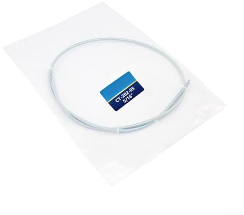 Piegatubi a molla per piegare tubi in rame e alluminio, lunghezza 101,2 cm, con funzionalità di piegatura a 180 gradi (8 mm)