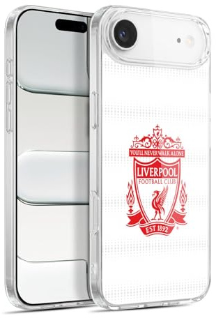 Head Case Designs Offizielle Liverpool Football Club Rot Away Design Crest Gelhülle [Militärischer Schutzgrad] Kompatibel Mit Apple iPhone 17 Air Und Kompatibel Mit MagSafe