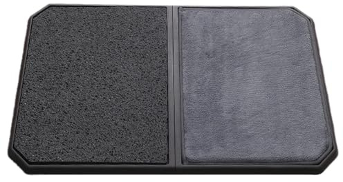 Tappetino per porta d'ingresso - Tappeto antiscivolo resistente, tappetino assorbente per catturare lo sporco, tappetin d'ingresso antiscivolo, tappeto domestico durevole | Uso nel patio del garage,