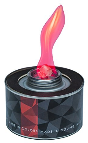 Made In Colors 400024056r – Fackel Sich aus einem Container aus Metall, 300 ml, Rot