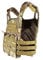 QHIU Unisex Taktische Weste Plate Carrier Camouflage Molle Schutz Multifunktions Kampf Militär verstellbares Vest für Airsoft Paintball CS SWAT Wargame Jagd Outdoor Sport, Einheitsgröße