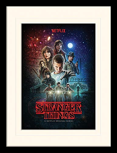Stranger Things Kunstdrucke, Acryl, Mehrfarbig, 30 X 40cm