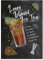 JUNIWORDS Poster mit/ohne Holzrahmen - Wähle ein Motiv - Cocktail Long Island Ice Tea - Wähle eine Größe - 30 x 40 cm (M) ohne Rahmen