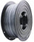 3D Drucker Filament 1kg PLA 1,75mm ⌀ Durchmesser Spule Rolle 1000g Made in DE (Grau Transparent)