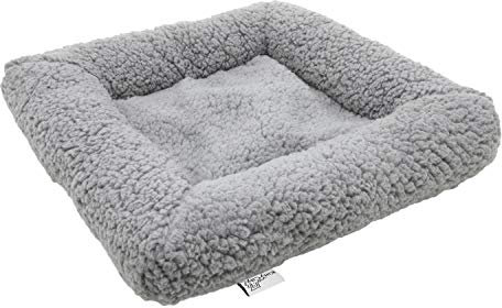 Kitty City Cama Grande para Gatos, Cubo Apilable, Casa Interior/Condominio, Rascador, Cojín, Gris (CM-10035-CS01)