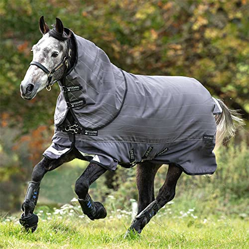 Horseware Amigo Bravo 12 Reflective Plus 100g - Grey/Reflective