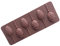 Moule en silicone à 6 emplacements pour œufs de Pâques et sucettes - Moule à chocolat - Moule à bonbons - Accessoire de pâtisserie (chocolat)