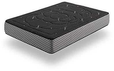 ECCOX - Memory Foam Matratze Cashmere Night Comfort - Höhe 30 cm - HR-Schaumkern mit hoher Dichte - ViscoGel + Supersoft-Polsterung - Mittelhohe Festigkeit (90x200 cm)