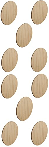 cyclingcolors 10x Abdeckkappen Selbstklebend 18mm Schutzkappen für Möbel Schrank Regal Bohrloch Abdeckung zum kleben Möbelpflaster (Kiefer)