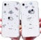 AMART für iPhone7/ iPhone 8 Hülle, 2Pack Durchsichtig HandyHülle mit Astronaut Planet Stern Muster Hülle Klar Silikon Dünn Weich TPU Motiv Stoßfeste Schutzhülle für iPhone 7/ iPhone 8 (4,7) NUR