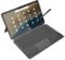 Lenovo IdeaPad Duet 5 Chromebook Gen 6 - Portátil 2en1 13.3 FHD (Qualcomm Snapdragon 7c Gen 2,8GB RAM,256GB eMMC,Q. Adreno GPU,Chrome USI Pen+Folio Keyboard,Gris - Teclado QWERTY Portugués