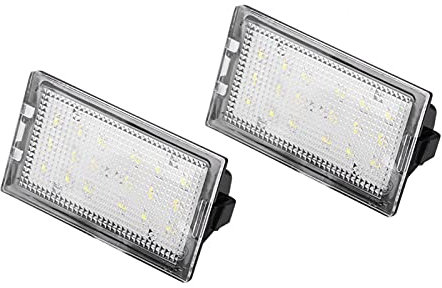 License Plate Light,LED Lamp Light License Number Plate Replacement for/Discovery Series 3/LR3 for luce discovery 4 License Plate Light License Lamp LED License Light Car L