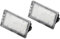 License Plate Light,LED Lamp Light License Number Plate Replacement for/Discovery Series 3/LR3 for luce discovery 4 License Plate Light License Lamp LED License Light Car L