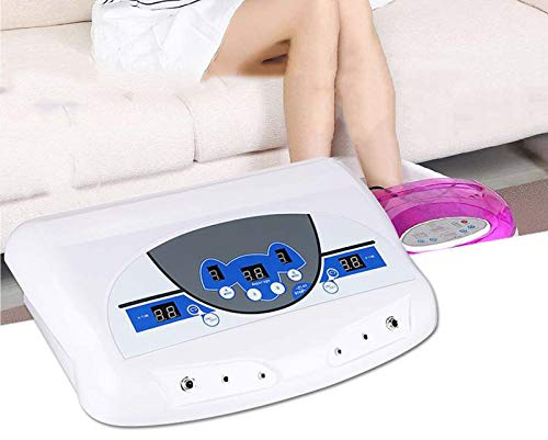 Fußbad-Ionen-Spa-Entgiftungsgerät, Detox-Fußbadgerät Dual-User-Fußbadgerät Ionic Detox Foot Spa Cell Cleanse Machine mit LCD & Infrarot Cell Cleanse