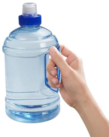 Water Bottle with Handle,1L Gallon Water Bottle Reusable Water Jug Water Bottle Kettle Sports Water Jug Gym Bottle Water Container for Outdoor Hiking Fitness Travel Camping Cycling