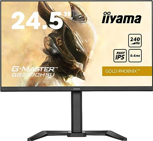 iiyama G-Master Gold Phoenix GB2590HSU-B5 24.5 LED Fast IPS FullHD 240Hz Freesync Premium