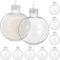 UPKOCH Weihnachtsschnapskugeln 10 Stück Befüllbare Weihnachtskugeln Für Getränke Baumschmuck Wasserflasche Glühbirnenform Kunststoff-Weihnachtsschmuck Hängende Kugel Für Zuhause Party
