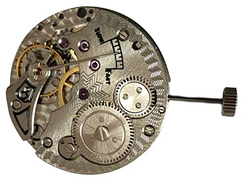 WANSUPYIN 2023 ST3621 Mechanisches Uhrwerk, Mechanisches Handaufzug Handrollenwerk, Vintage-Uhrwerk für ETA6498 Ersatzteile