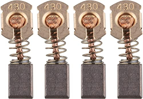 Pulchra 4PCS CB430 Carbon Brushes for Makita Angle Grinder 18V LXT BHR200 BGA450 BGA452 DGA452 Motor Brushes 191971-3 Replacement