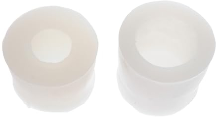 Lurrose 2St Formen für Weihnachtskerzen Harzformen zur Kerzenherstellung Kerzenhalter-Epoxy-Gießformen Weihnachtskerzenform Silikonform für Weihnachtskerzen die Weihnachtskerze DIY-Form