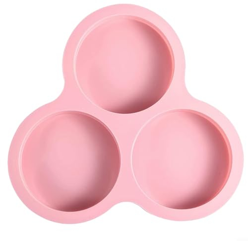Moule à œufs en silicone pour friteuse à air comprimé pour savourer des sandwichs frais et croustillants (rose)