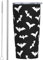 Perinsto Bats Halloween 20oz Travel Tumbler With Lid And Straw, Stainless Steel Tumblers Insulated Coffee Cup Mug Gift For Men Women