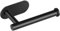 Gewtur Porte Papier Toilette, Support Papier Toilette Mural, Acier Inoxydable Porte Rouleau Papier Toilette sans Perçage pour Salle de Bain et Cuisine, Noir