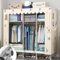 Stoffschränke für Schlafzimmer, Almirah für Kleidung, Canvas-Garderobenschrank, tragbarer Kleiderschrank, Kleideraufbewahrung mit Regalen und Kleiderstange, gelb