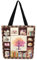 Loussiesd Bunter Baum Leinwand Einkaufstasche Für Erwachsene Frauen Männer Teens Eule Buch Druck Stofftasche Baum Zweige Muster Tragetasche Natur Theme Einkaufsbeutel