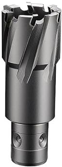 1 Uds Drillforce 12-65mm x 35mm TCT cortador anular sierra de agujero Punta de carburo de tungsteno broca de núcleo de aleación dura for taladro magnético(Fein Quick-in Shank,45x35)