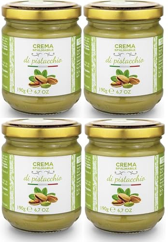 Brontedolci - Crema di Pistacchio - 40% Pistacchi - 4 x 190g