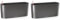 Lechuza Delta 10 anthrazit metallic 15467 (Packung mit 2)