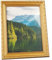 WENJION Bilderrahmen A4 Gold 21x29,7cm Vintage Fotorahmen Barock Stil Dekorativ Wand- & Tischrahmen Horizontal & Vertikal Einsetzbar Aus Kunststoff mit Echtglas 1 Stück