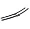 TGFQOLB Set Limpiaparabrisas Compatible con Seat para Cordoba 2006 2007 2008 2009 Limpiaparabrisas LHD Escobillas De Delanteras Parabrisas Ventana Coche Cepillo Antilluvia Sin Gancho 21''+19''