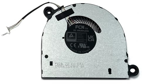 ZAHARA 5 V 0.5 A CPU Fan Laptop Fan PC Replacement for Acer Chromebook Spin 713 CP713-3W F24281 FSD5 DFS5K12214161M DFS1507053E0T CPU Laptop Cooling Pad/Laptop Fan Cooling Pad