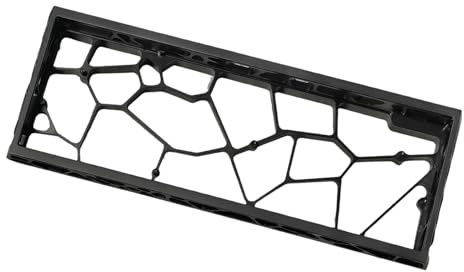 CAZSTYK Easy to Assemble Skeleton Aluminum Keyboard Shell for Quick Setups Optimal and Finishes 60 Percent Layouts Mechanical Case