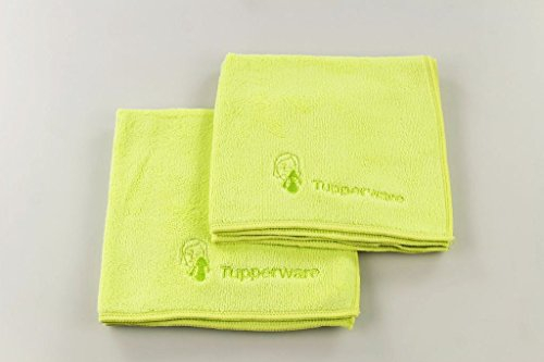 TUPPERWARE FaserPro Kosmetik limette Mikrofasertuch (2)