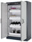 Gefahrstoffschrank, BxTxH 1193x615x1953 mm, 4 Auszugswannen, inkl. TSA, Korpus/Tür RAL 7016/7035
