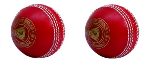 CW 2 x Spin Red Indoor Training Outdoor Sports Training Cricketbälle