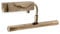 Firstlight LED Picture Light with Dimmer Switch, Antique Brass
