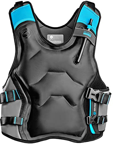Seaview Palawan Inflatable Snorkel Vest - Premium Snorkel Jacket for Adults. Balanced Flotation, Secure Lock and Comfort Fit. for Snorkeling, Paddle-Boarding and Other Low Impact Water Sports.