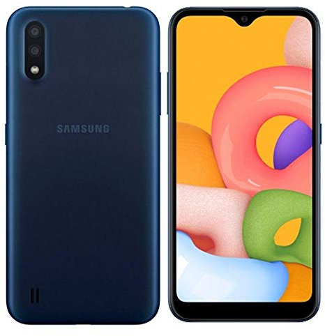 Samsung Galaxy A01 Dual SIM 16GB 2GB RAM SM-A015F/DS Blue