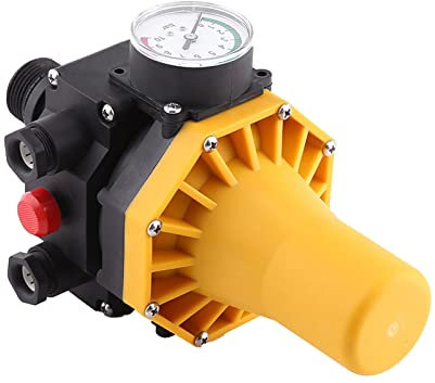 Commutateur de commande électrique de contrôleur de pompe à eau automatique avec manomètre 220V