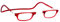 CliC Eyewear - Lesebrille - Mit flexiblen Magneten - Original CLIC CLASSIC - Herren- und Damen-Lesebrille (3.5, rot)