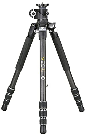 Vanguard VEO 3T+ 264CT - Treppiede in carbonio decentrato e pieghevole, senza testa
