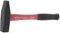 Vanstart Schlosserhammer 300g DIN 1041, Fiberglasgriff, Rot, 10 cm breit