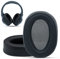 Krone Kalpasmos Ear Pads for Sony WH-H900N, Compatible with Sony MDR-100ABN Headphones Over Ear Cushion, Soft Memory Foam Protein Leather Replacement Earpad Sony Headset Repair Part (Black)
