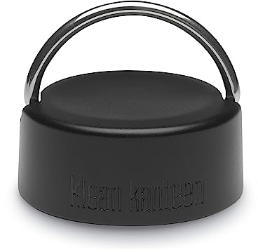 Klean Kanteen Unisex – Erwachsene Wide Loop Flasche, Brushed Stainless, One Size