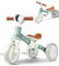 LOL-FUN Kids Tricycle Age 1-3 Year Old, Toddler Balance Bike for 2 Years Old, 4 in 1 Kids Trike for Boys Girls Gift Present, 3 Wheel Baby Bicycle with Removable Pedal