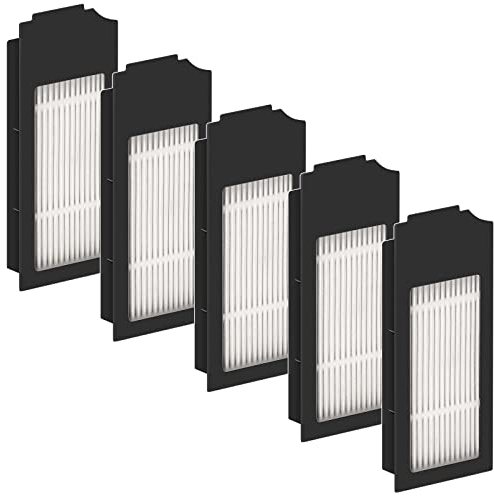 (5 Stück) N20 Plus HEPA-Filter für Roboter-Staubsauger Ecovacs DEEBOT N20 Plus/ N20 Pro Plus/ X1 Omni/ X1 PRO Omni/ X1 Plus/ T10 Omni/ T10 Turbo, Filter-Kit für Roboter-Staubsauger